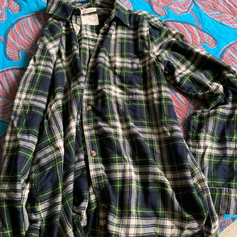 Stuart plaid flannel American Eagle